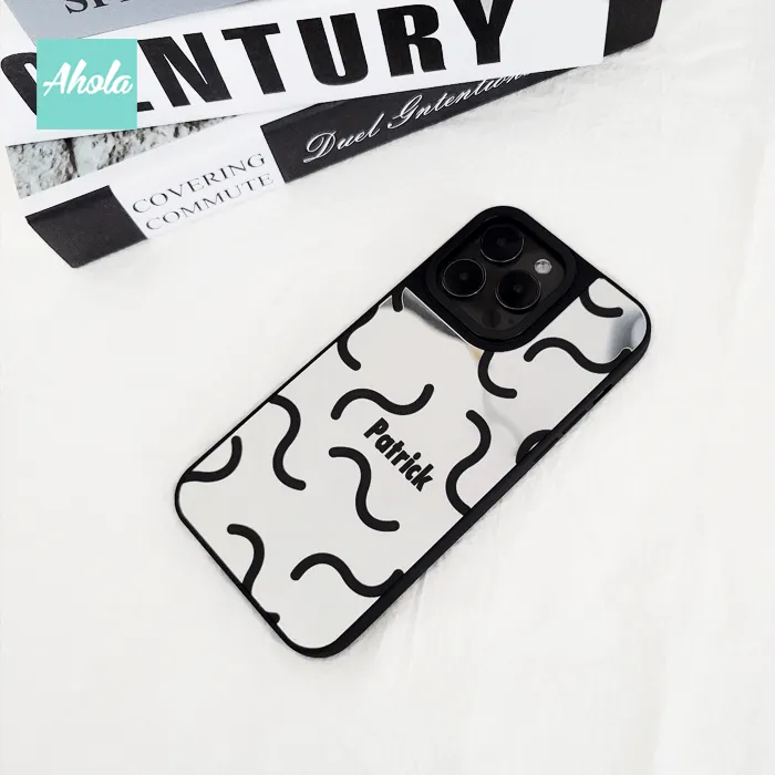 【Karu】Protective Mirror Phone Case 全包邊鏡面名字電話殼