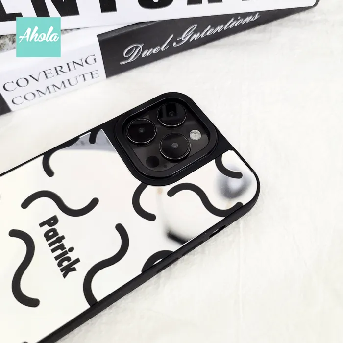 【Karu】Protective Mirror Phone Case 全包邊鏡面名字電話殼