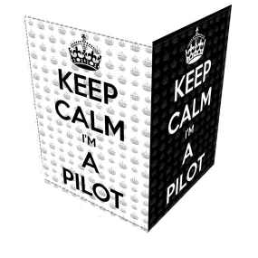 KEEP CALM I'M A PILOT -Passport Cover