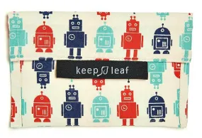 Keep Leaf Reusable Snack Bag - Robot