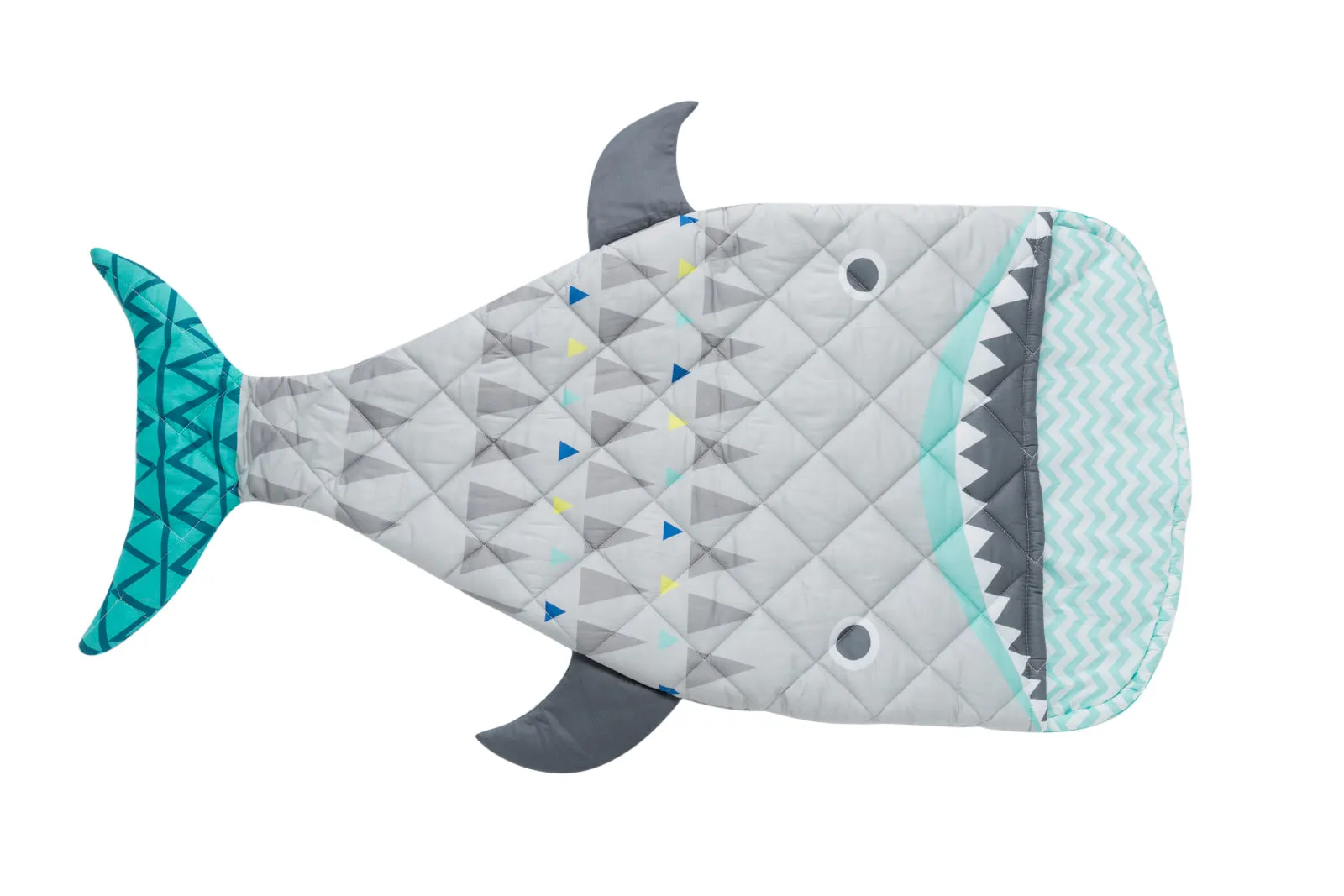 Large kids sleeping bag shark