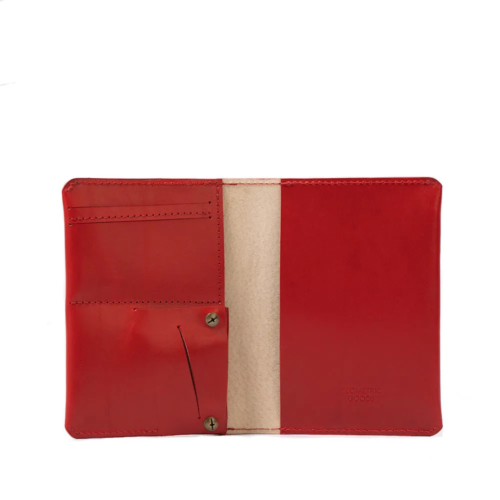 Leather AirTag Passport Holder