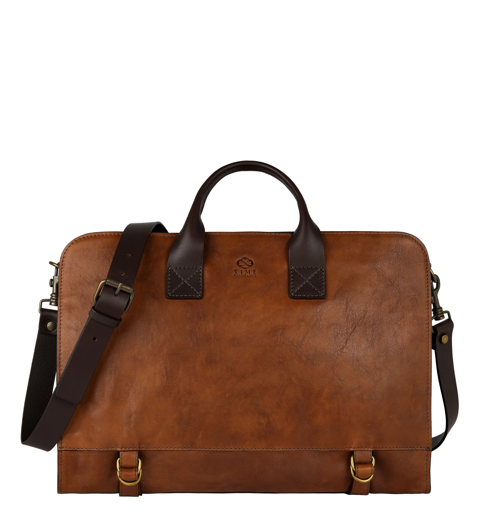 Leather Briefcase - Wide Sargasso Sea