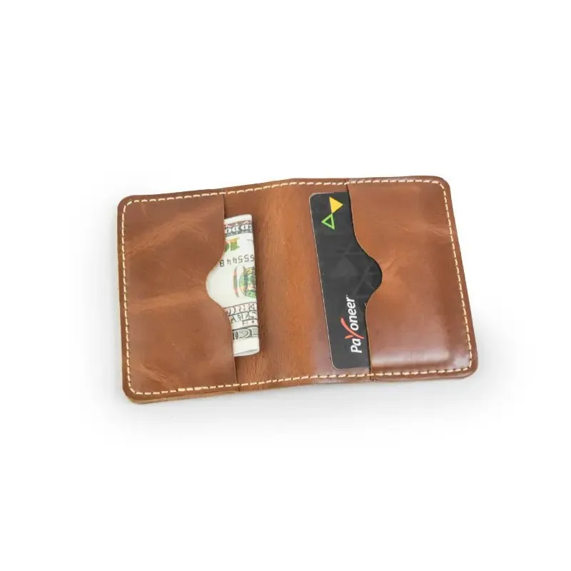 Leather Slim Wallet & Card Holder