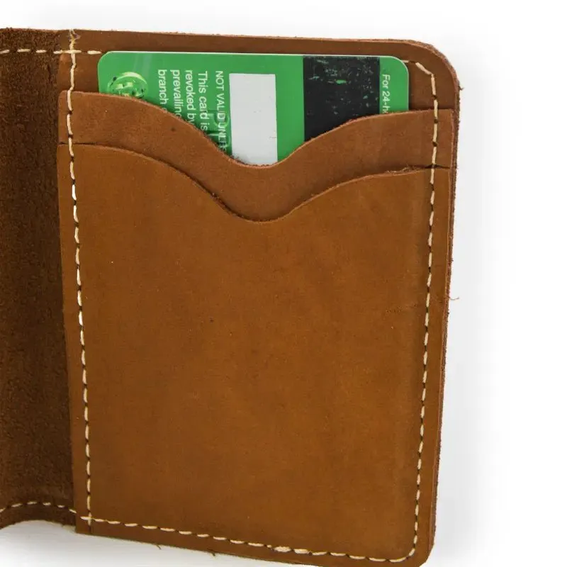 Leather Slim Wallet & Card Holder