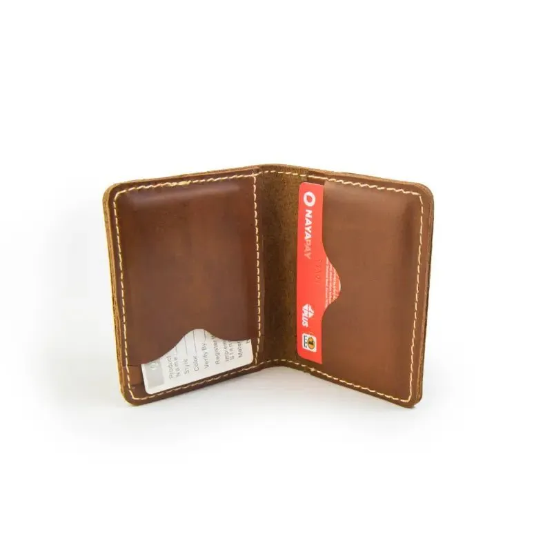 Leather Slim Wallet & Card Holder