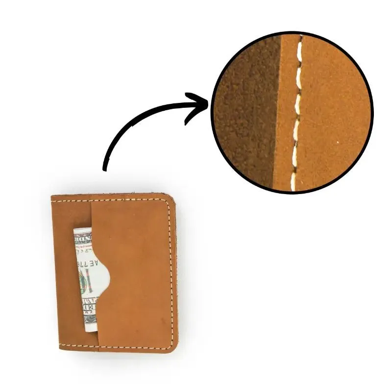 Leather Slim Wallet & Card Holder