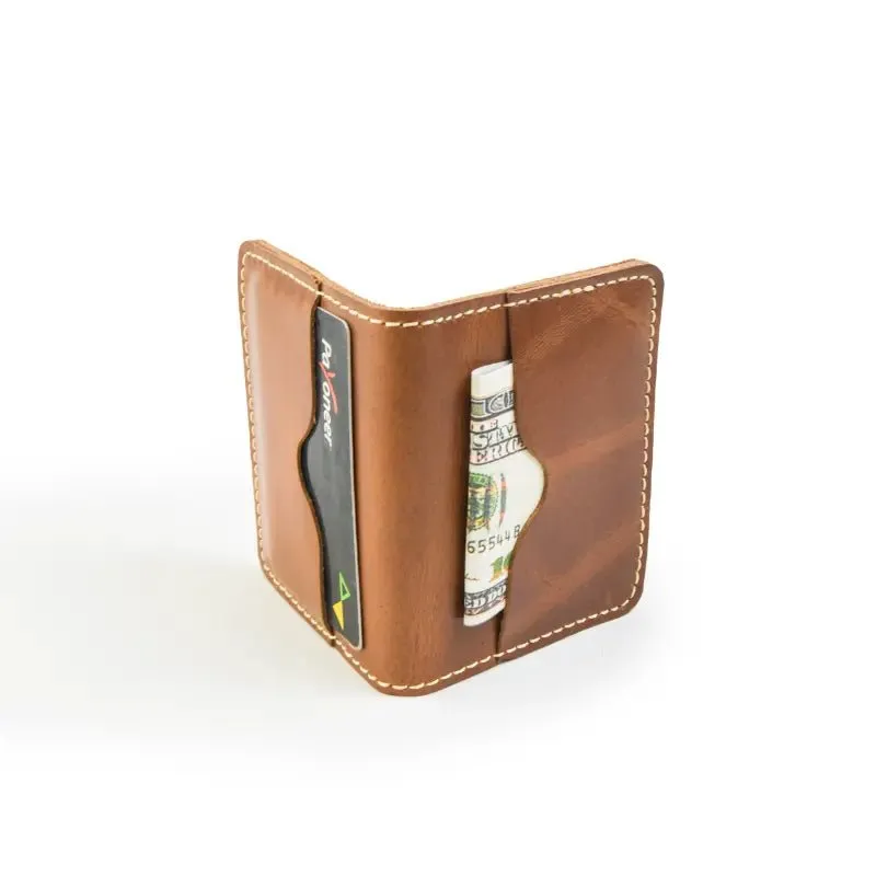 Leather Slim Wallet & Card Holder