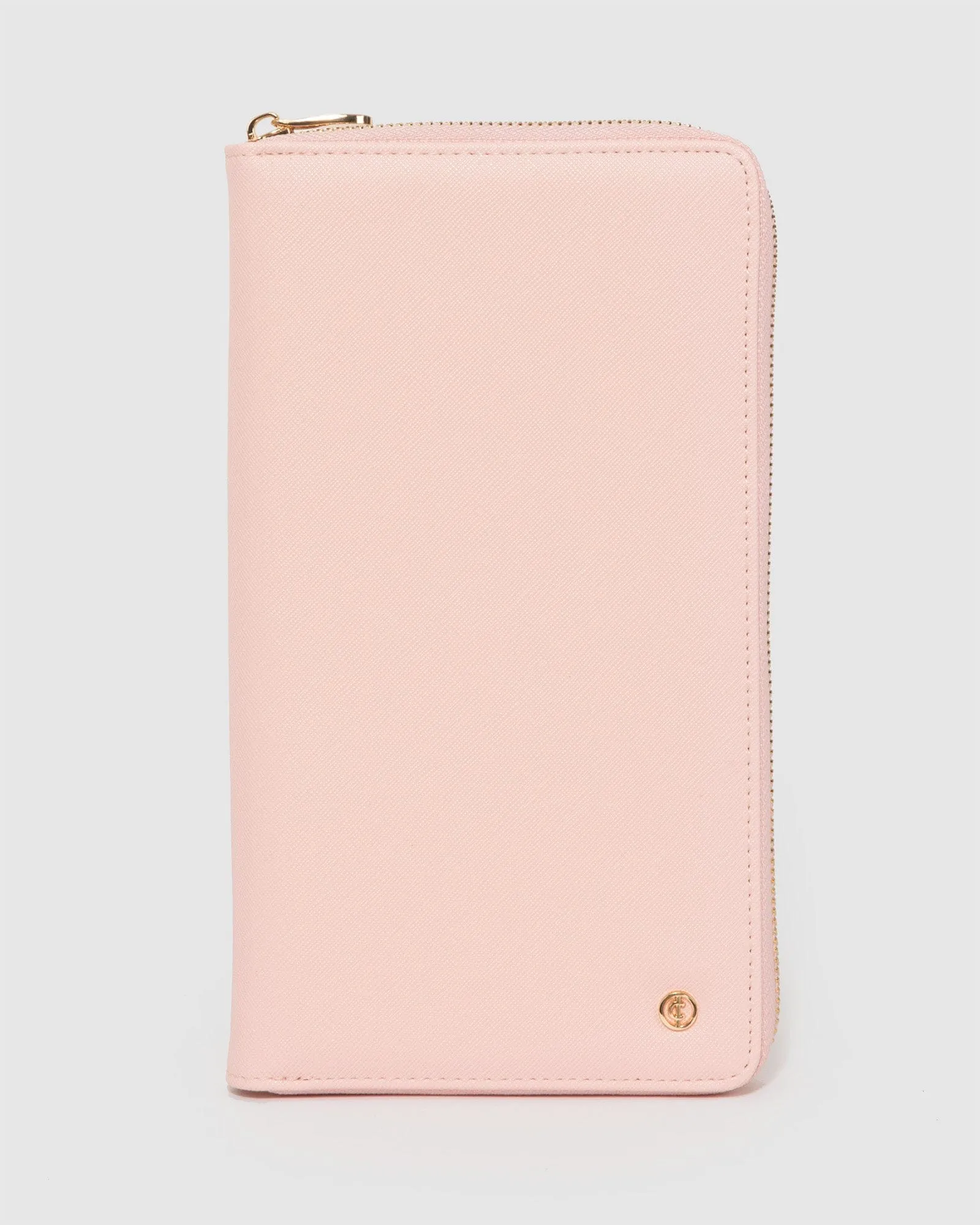 Light Pink Kenzie Multi Passport Travel Wallet