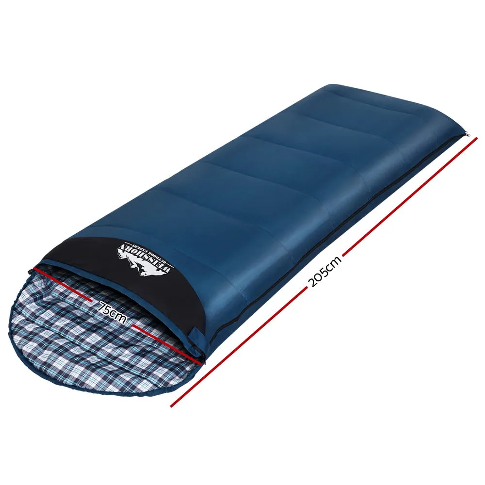 Lightweight Thermal Sleeping Bag - Portable, 0°C Rated - Weisshorn