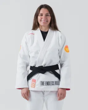 Limited Edition - Endless Roll Women's Jiu Jitsu Gi - White