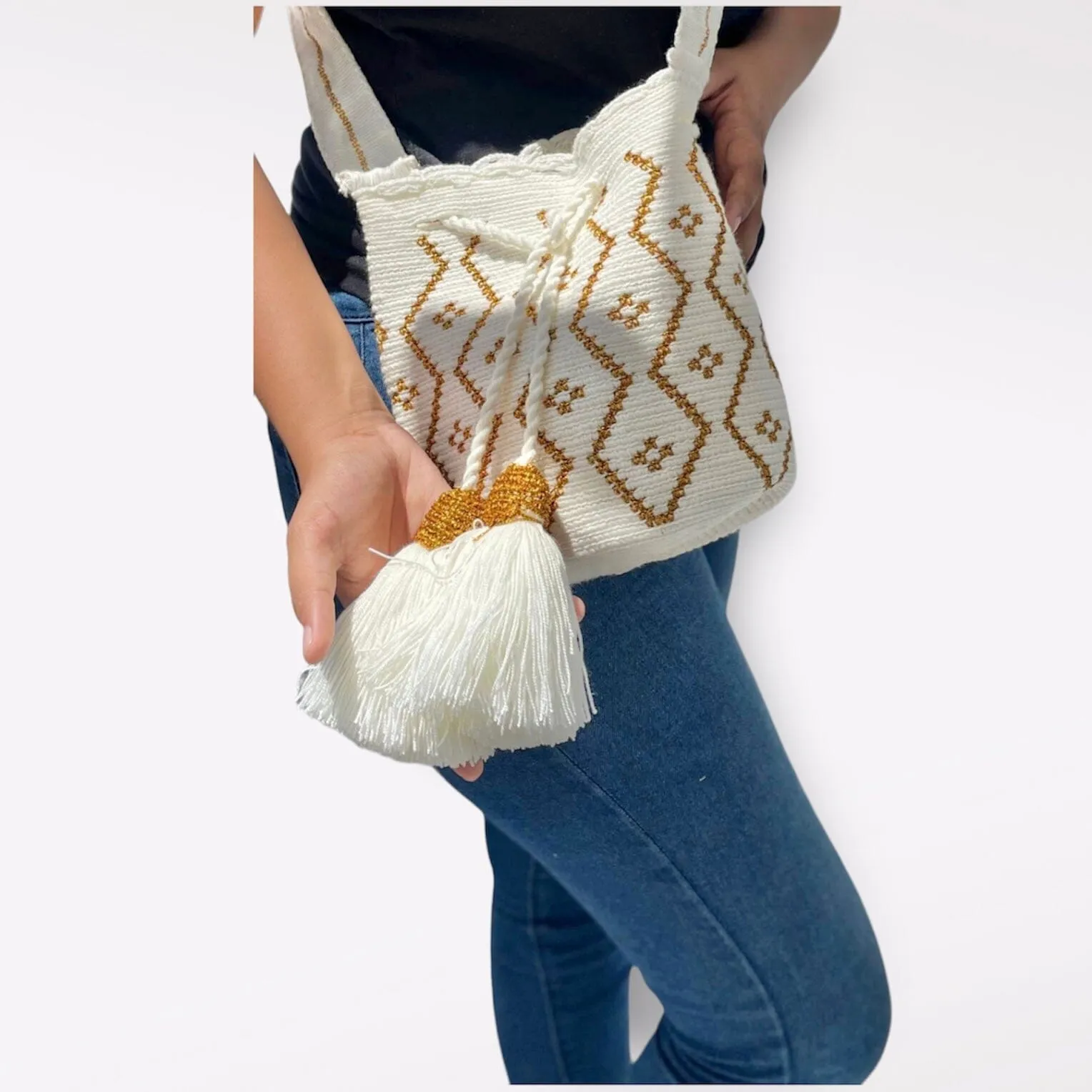 Limited Edition Handbags  | Medium Silk Crochet Bags