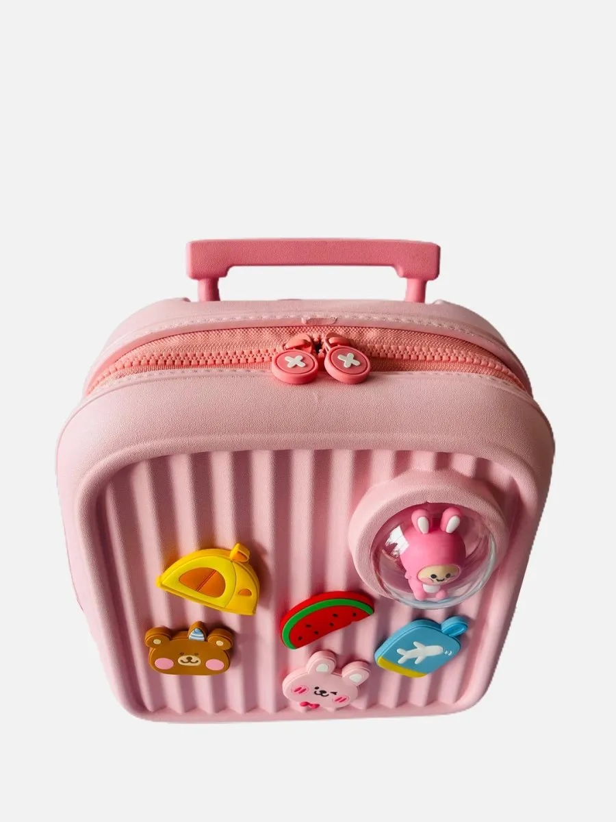 Little Surprise Box Globe Movable Trinkets Fashion Backpack