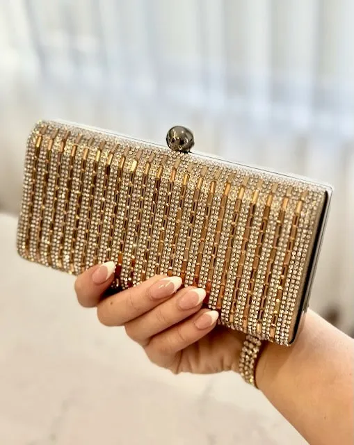 London Clutch - Gold