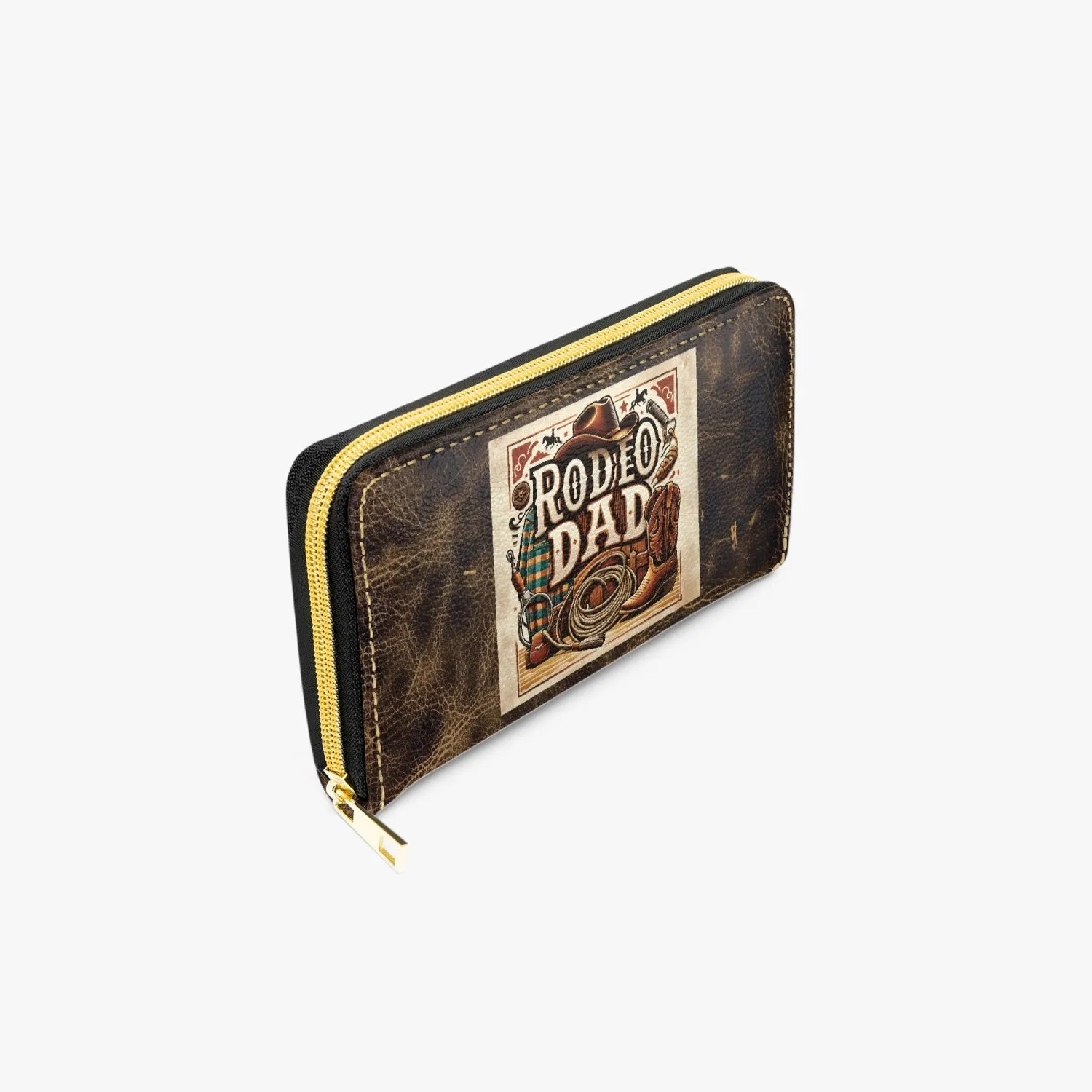 Long Type Zipper Purse, Rodeo Dad, awd-610