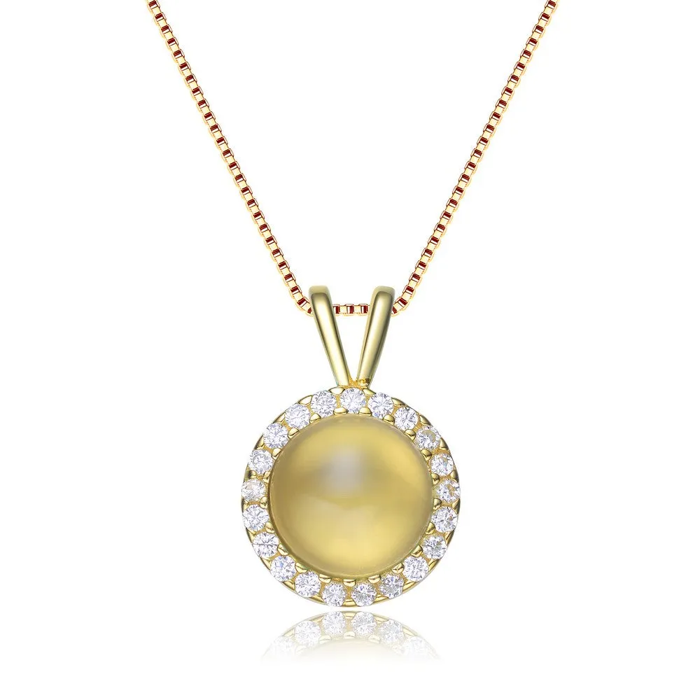 Louise Silver Yellow Limited Edition Pendant