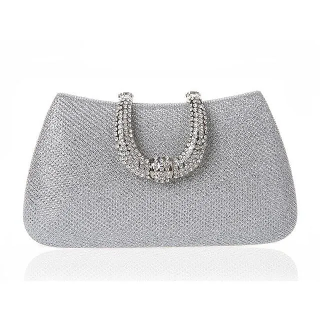 Luxy Moon Diamond Evening Bag Fashion Luxury Clutch