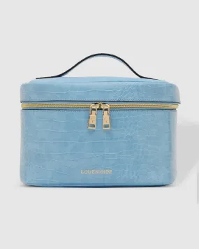 Madrid Beauty Case Croc Chambray