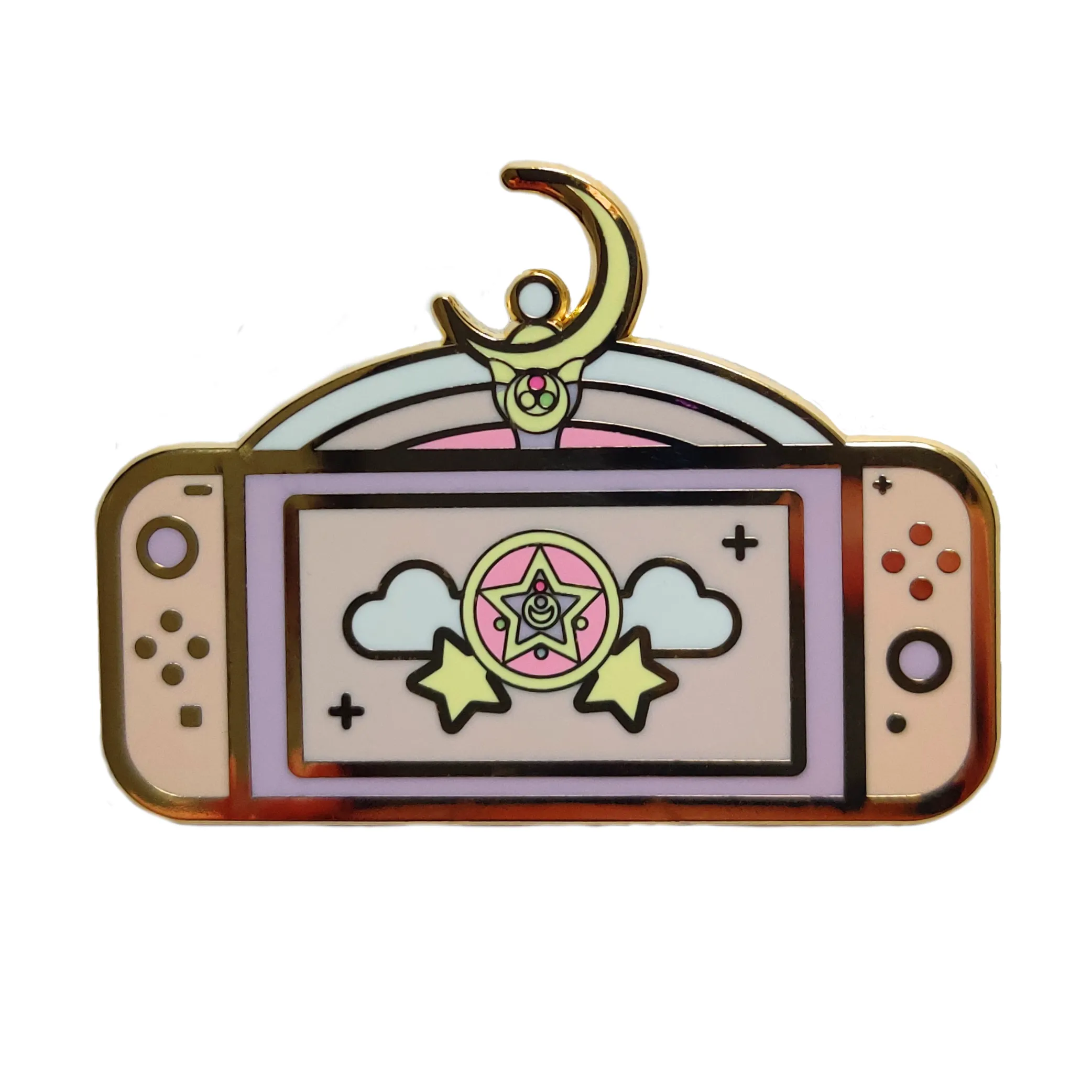 Magical Girl Console Enamel Pin