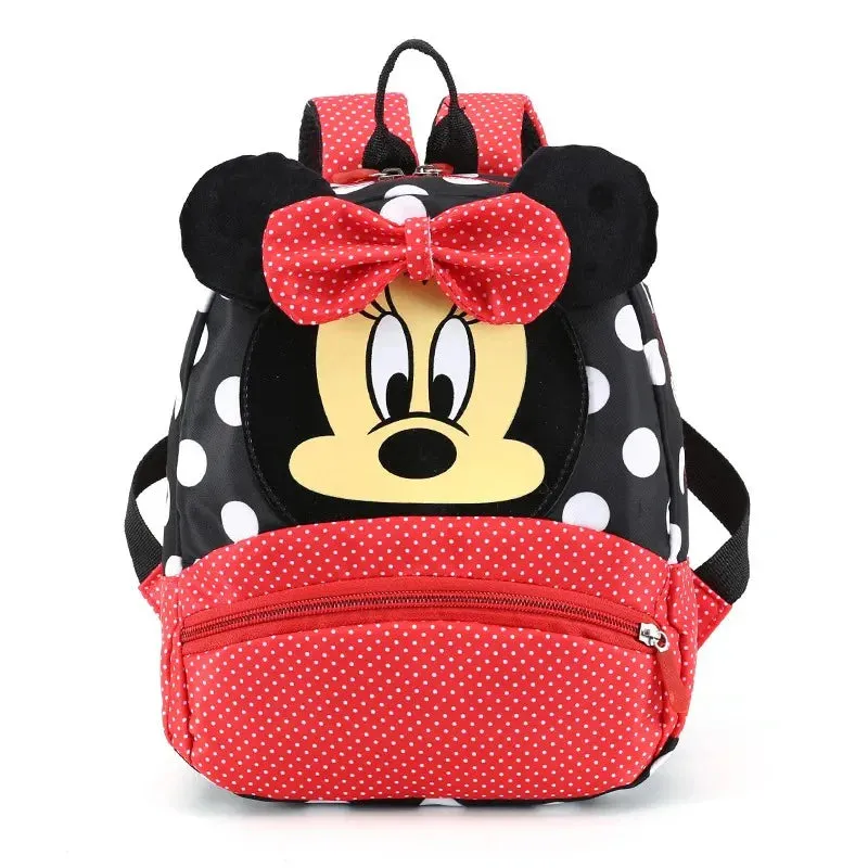 Mickey And Minnie Printed Backpack