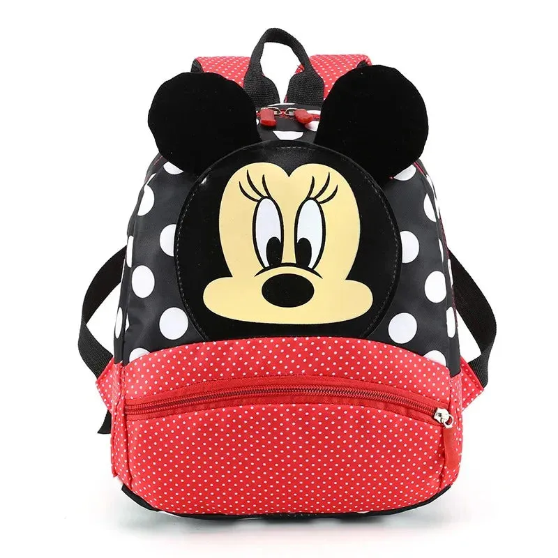 Mickey And Minnie Printed Backpack