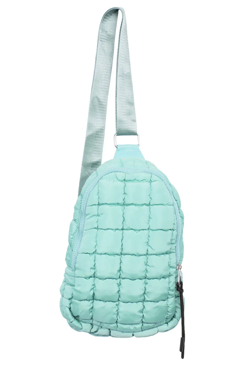 Mint Wholesale Quilted Sling Bag