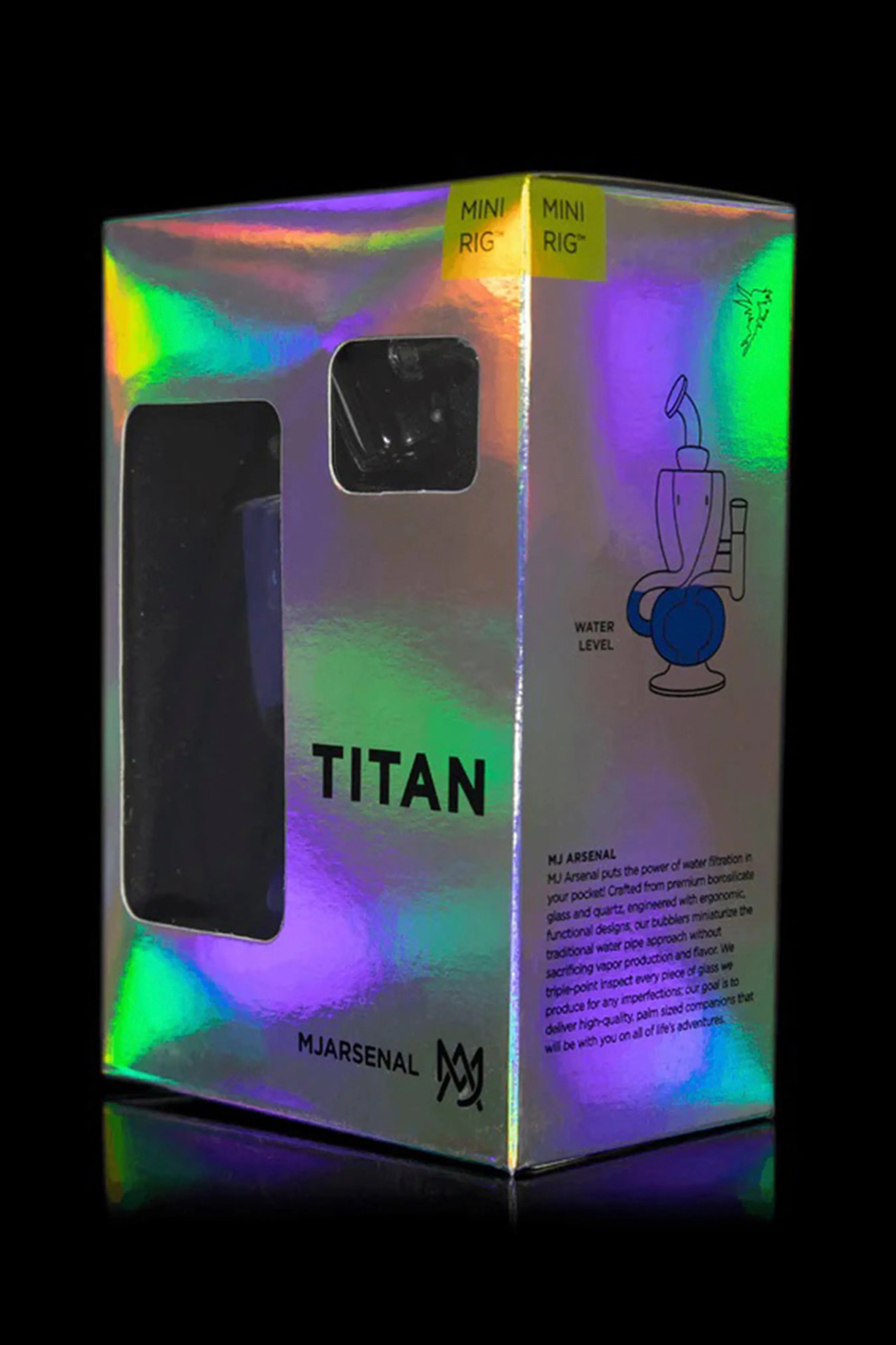 MJ Arsenal Limited Edition Iridescent Titan Mini Rig