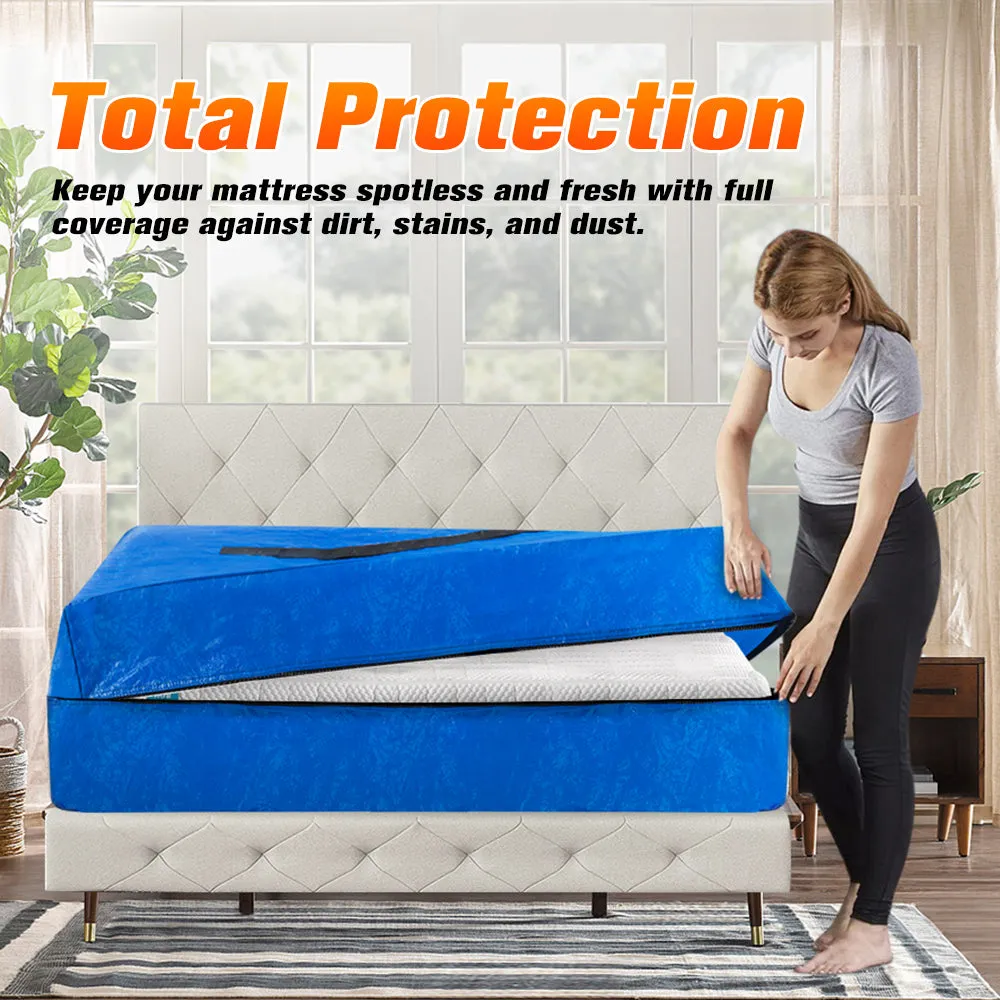 MOBI Mattress Bag Easy Moving Waterproof Protector Dust Cover Queen Size