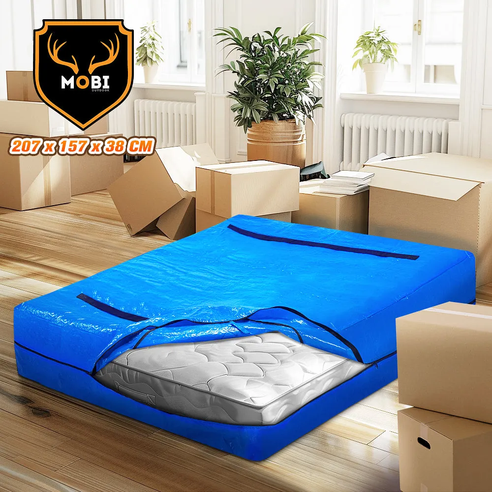 MOBI Mattress Bag Easy Moving Waterproof Protector Dust Cover Queen Size