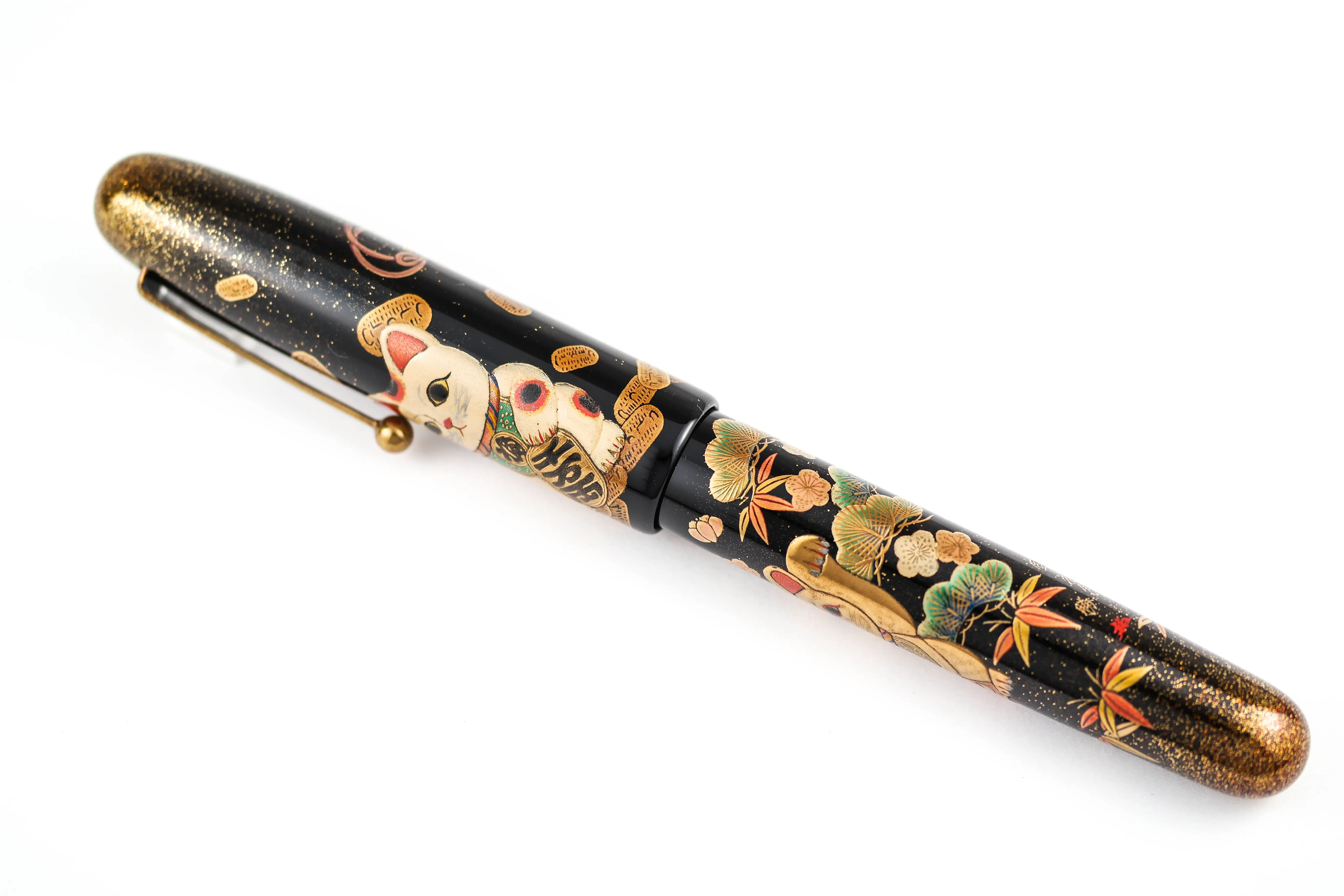 Namiki Emperor Maneki-neko (Beckoning Cat) Maki-e Limited Edition Fountain Pen