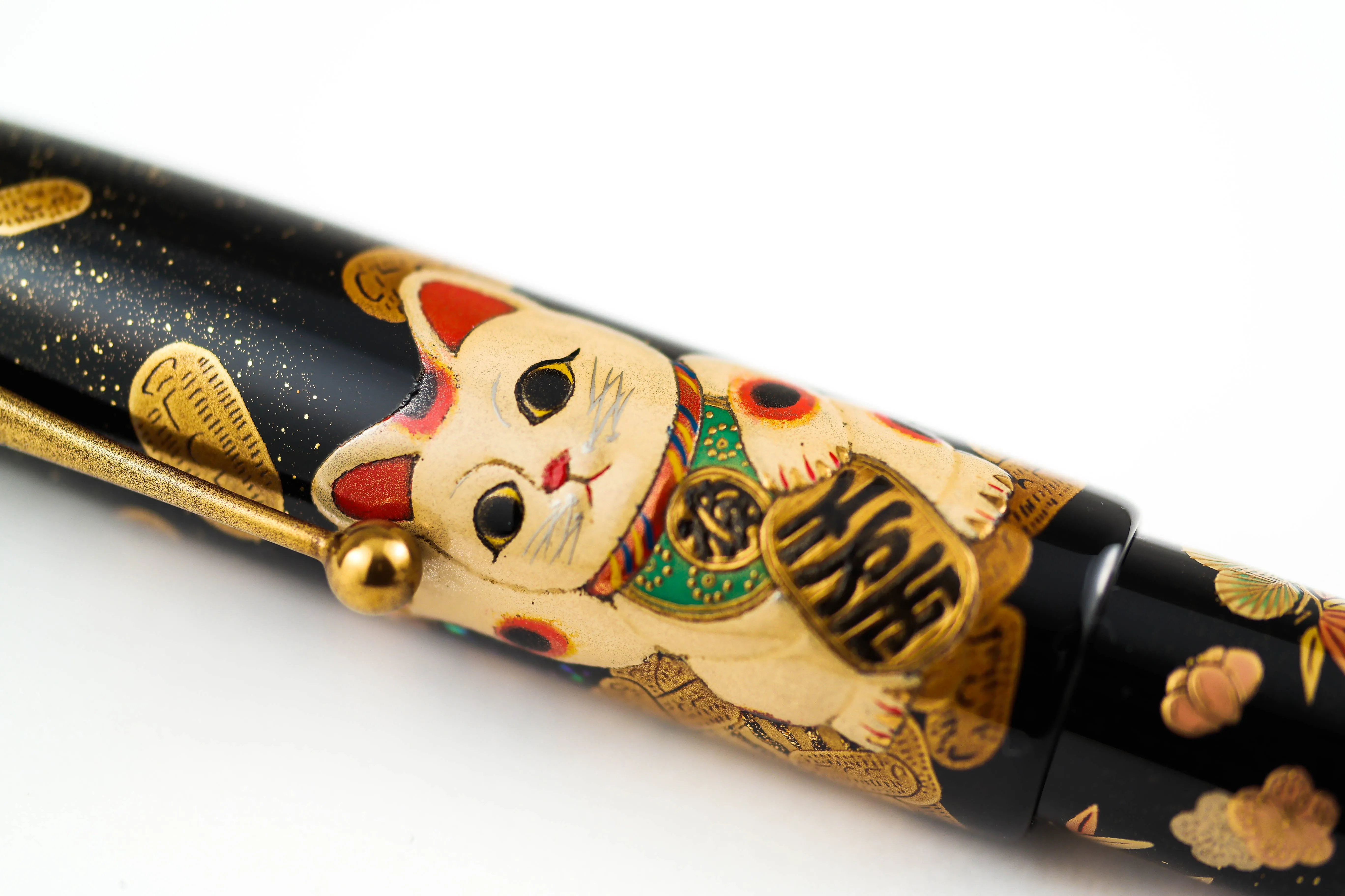 Namiki Emperor Maneki-neko (Beckoning Cat) Maki-e Limited Edition Fountain Pen