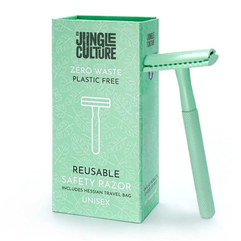 ***NEW ***Reusable Safety Razors for Women & Men | Eco-Friendly Metal Razor - Green Option available