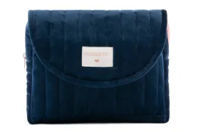 Nobodinoz Savanna Velvet Maternity Case in Night Blue