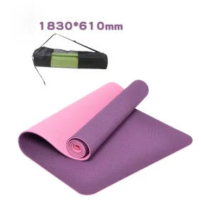 Non-slip tpe yoga mat