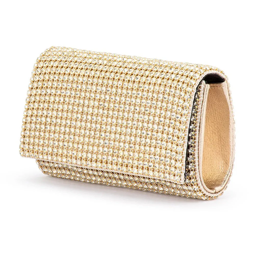 OB6483 MARIANA CRYSTAL CLUTCH