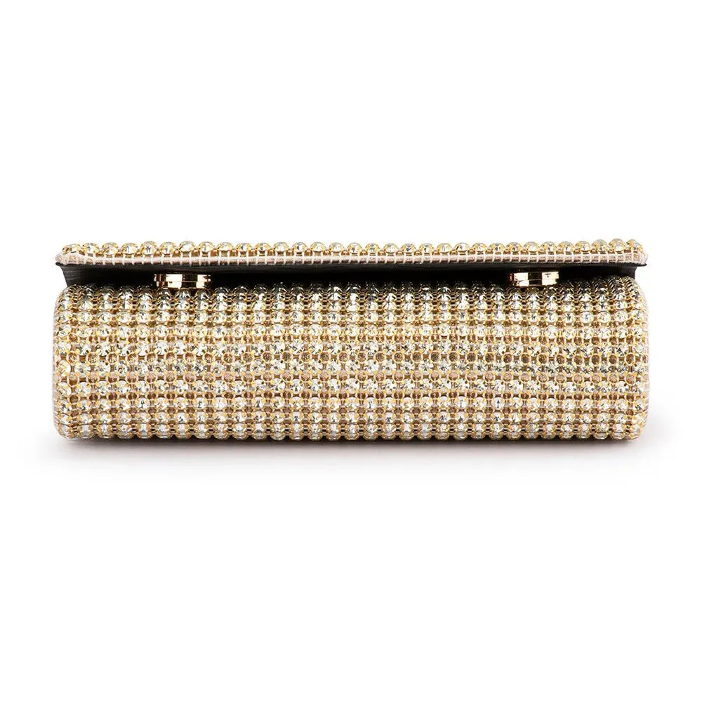 OB6483 MARIANA CRYSTAL CLUTCH