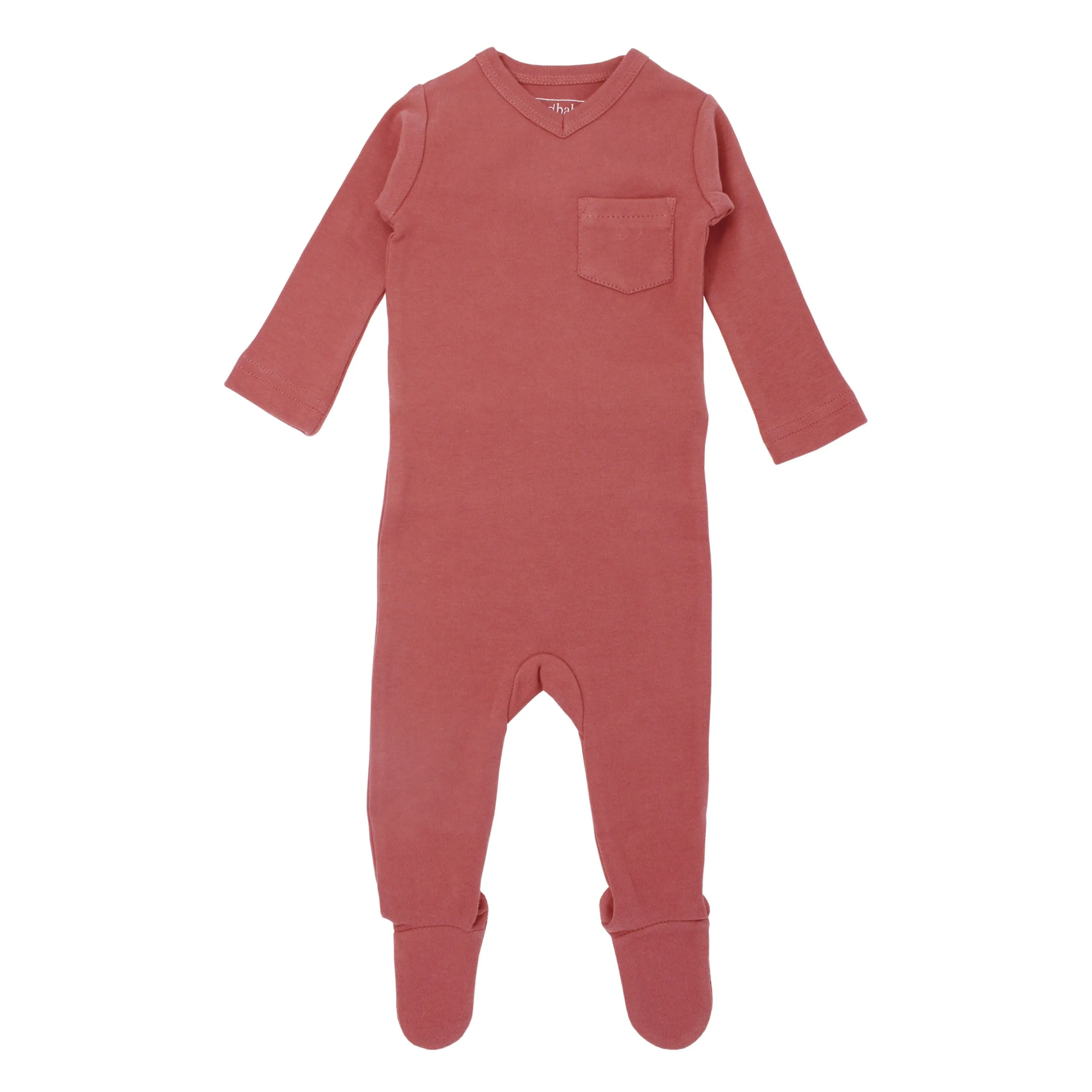 Organic V-Neck Footies