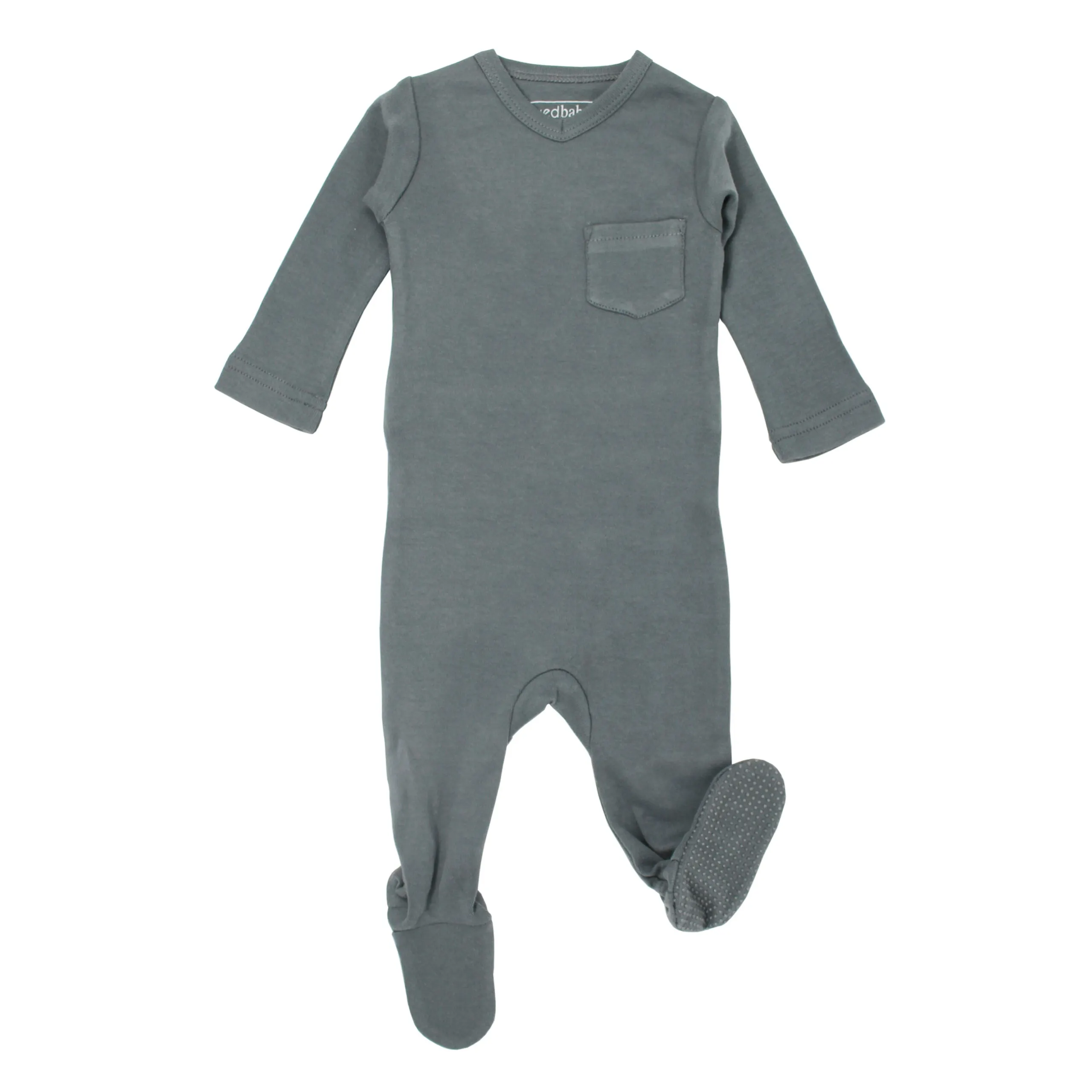 Organic V-Neck Footies