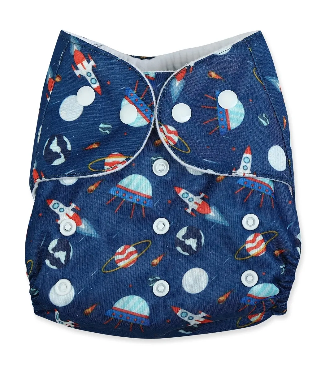 Outer Space- Re-Usable Cloth Diaper