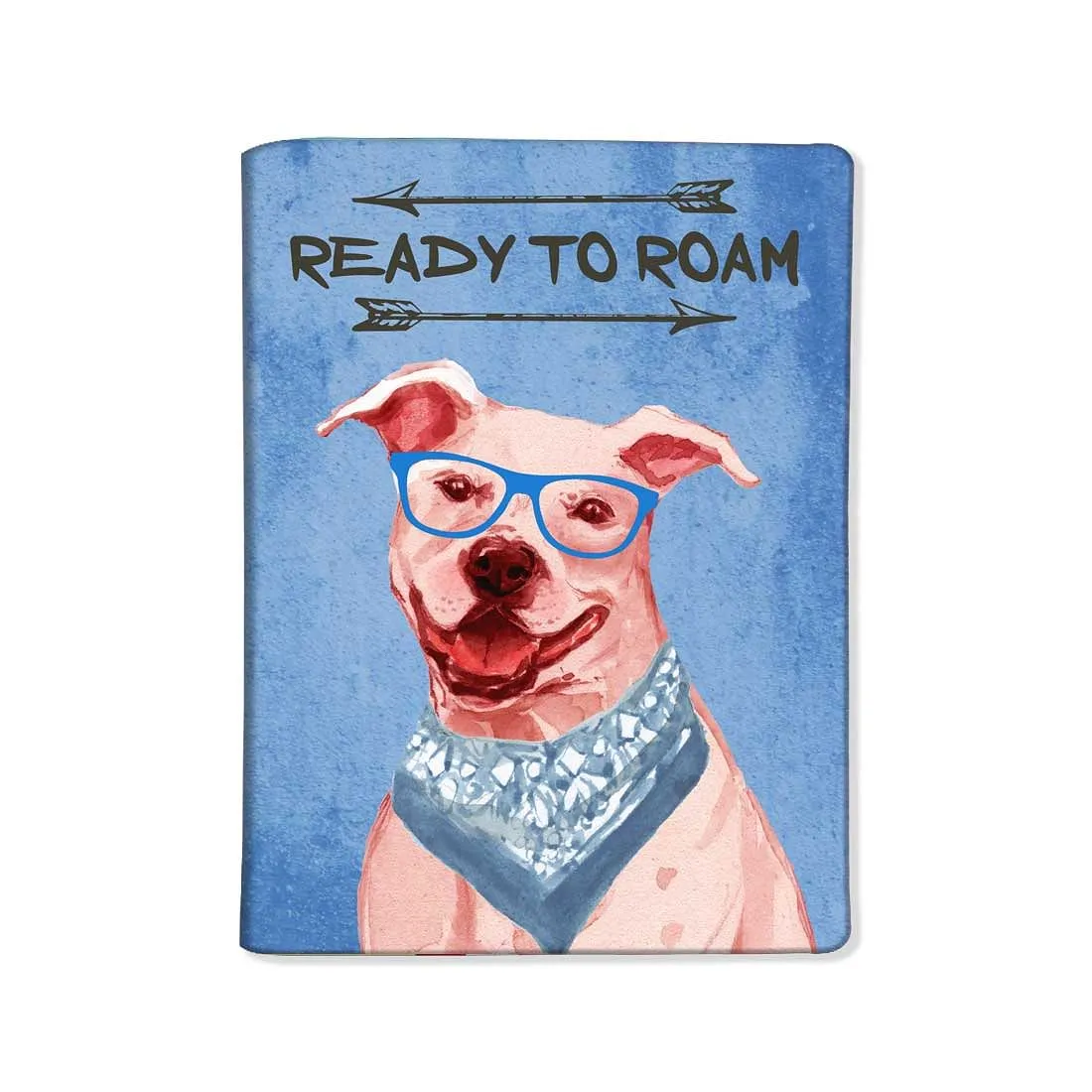 Passport Cover Holder Travel Wallet Case - Hipster Dog