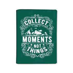 Passport Cover Holder Travel Wallet Case - Moments