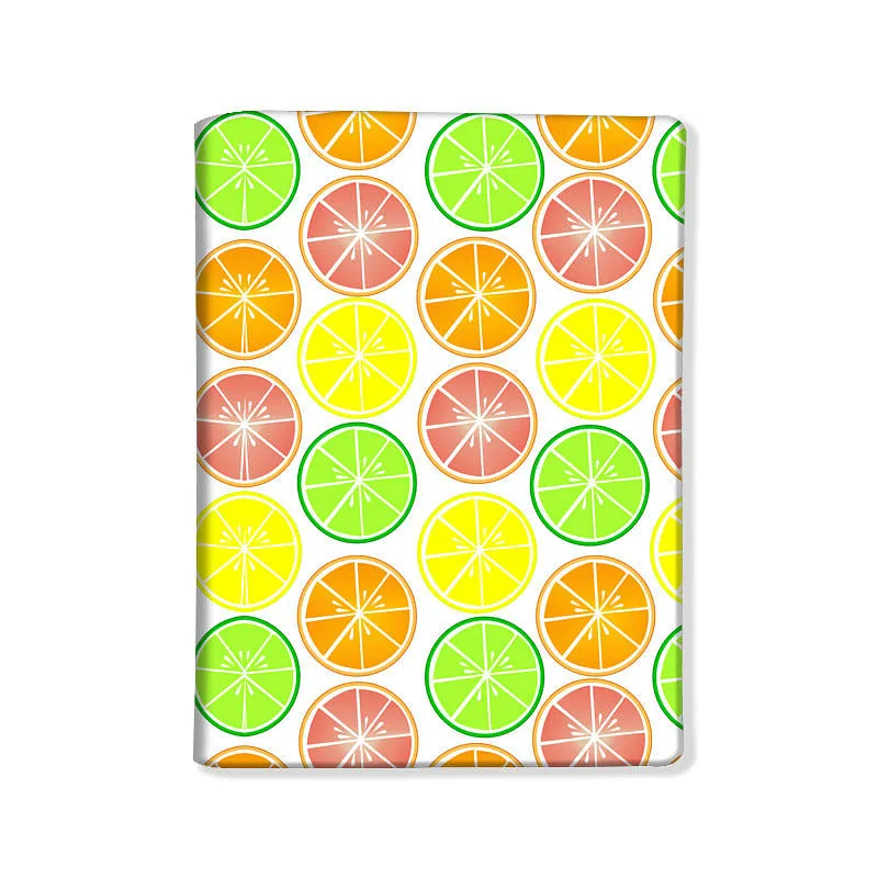 Passport Cover Travel Wallet Holder -Lemons