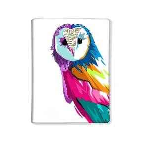 Passport Cover Travel Wallet Holder -Pop Art Owl