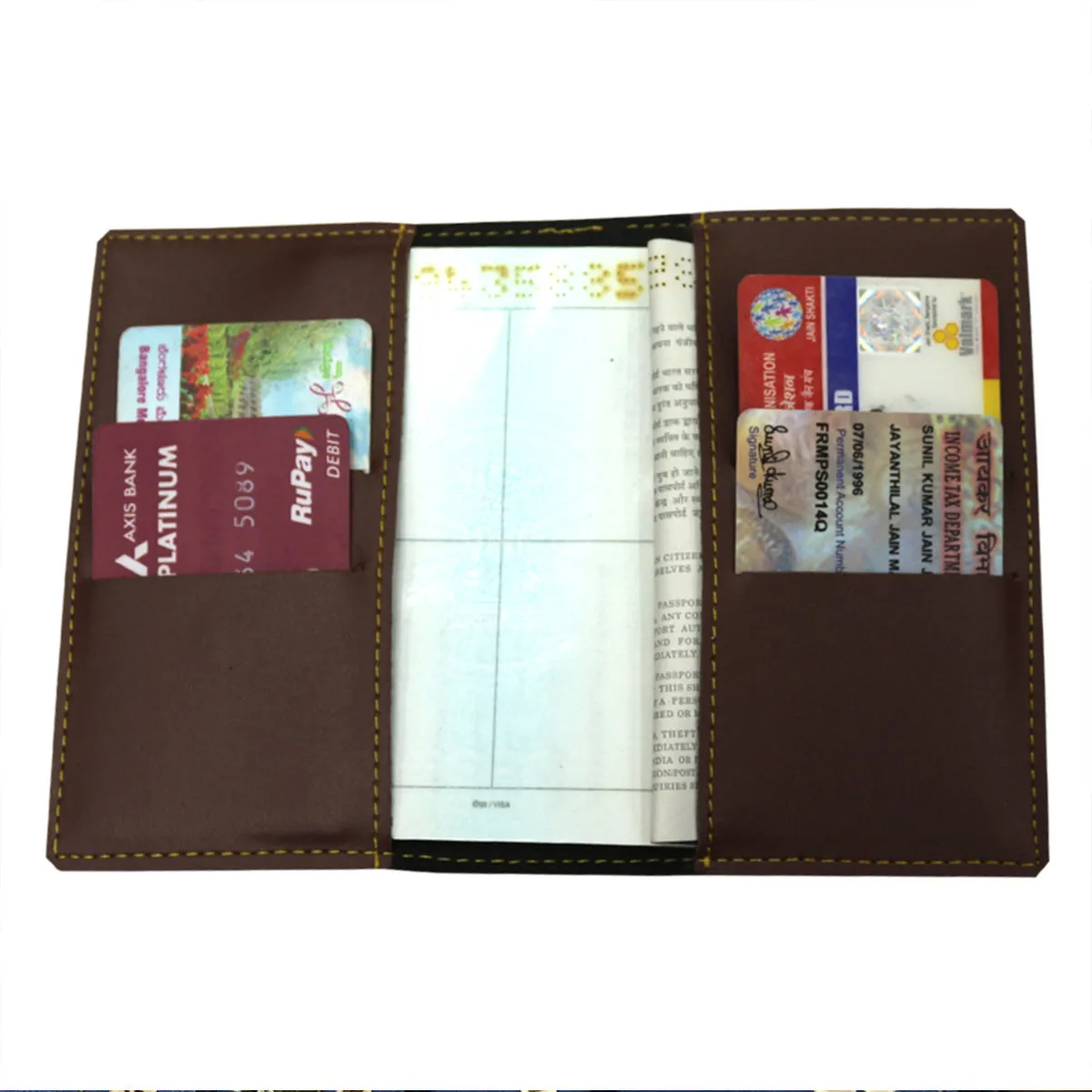 Passport Covers (Brown) - One Charm