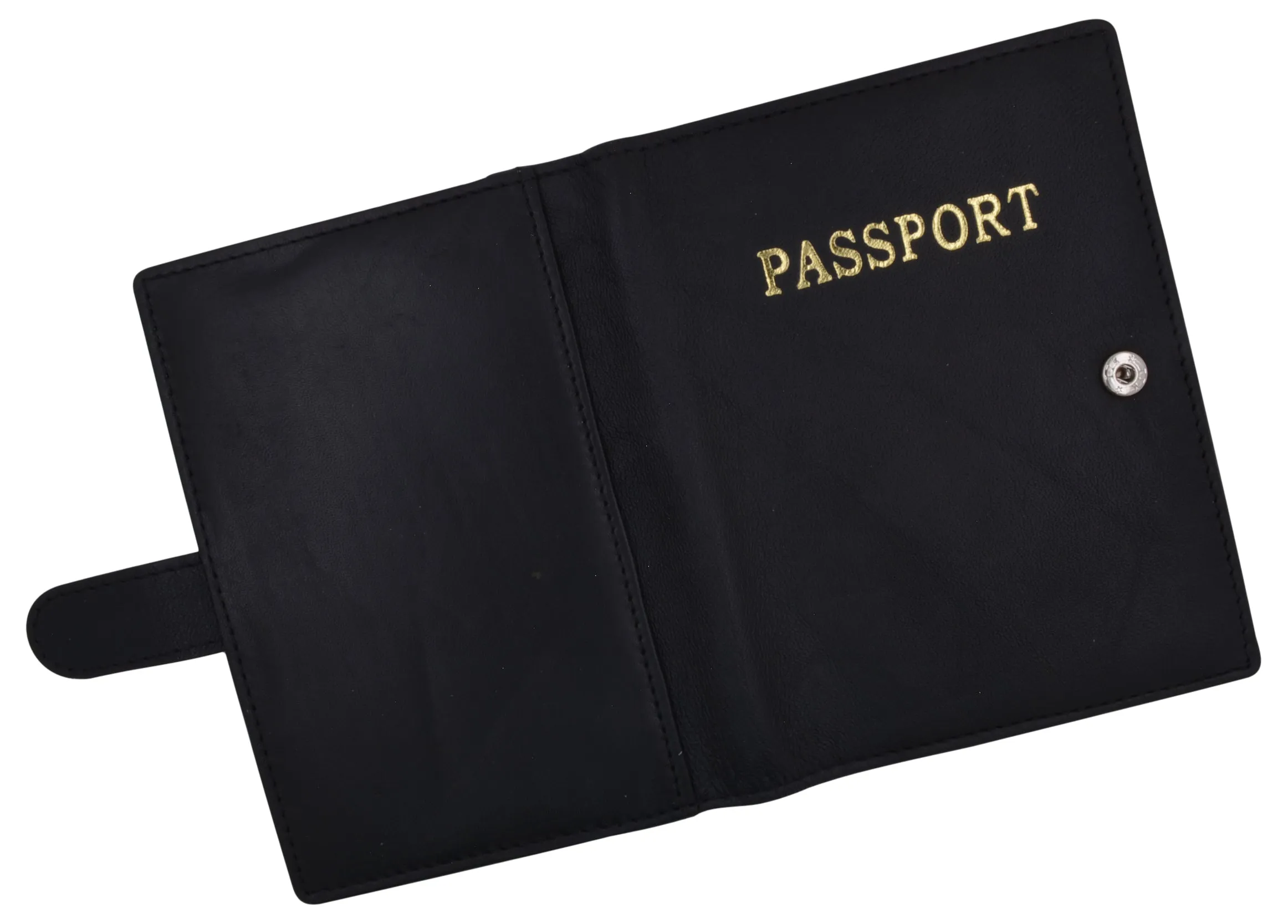 Passport Holder Cover Leather Wallet Card Case Travel Document Organizer