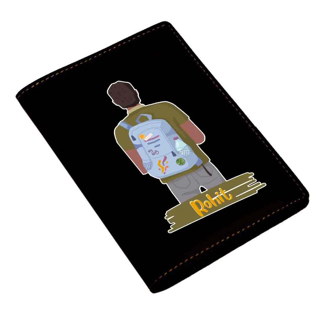 Passport Holder for Men PU Leather Custom Covers for Passports