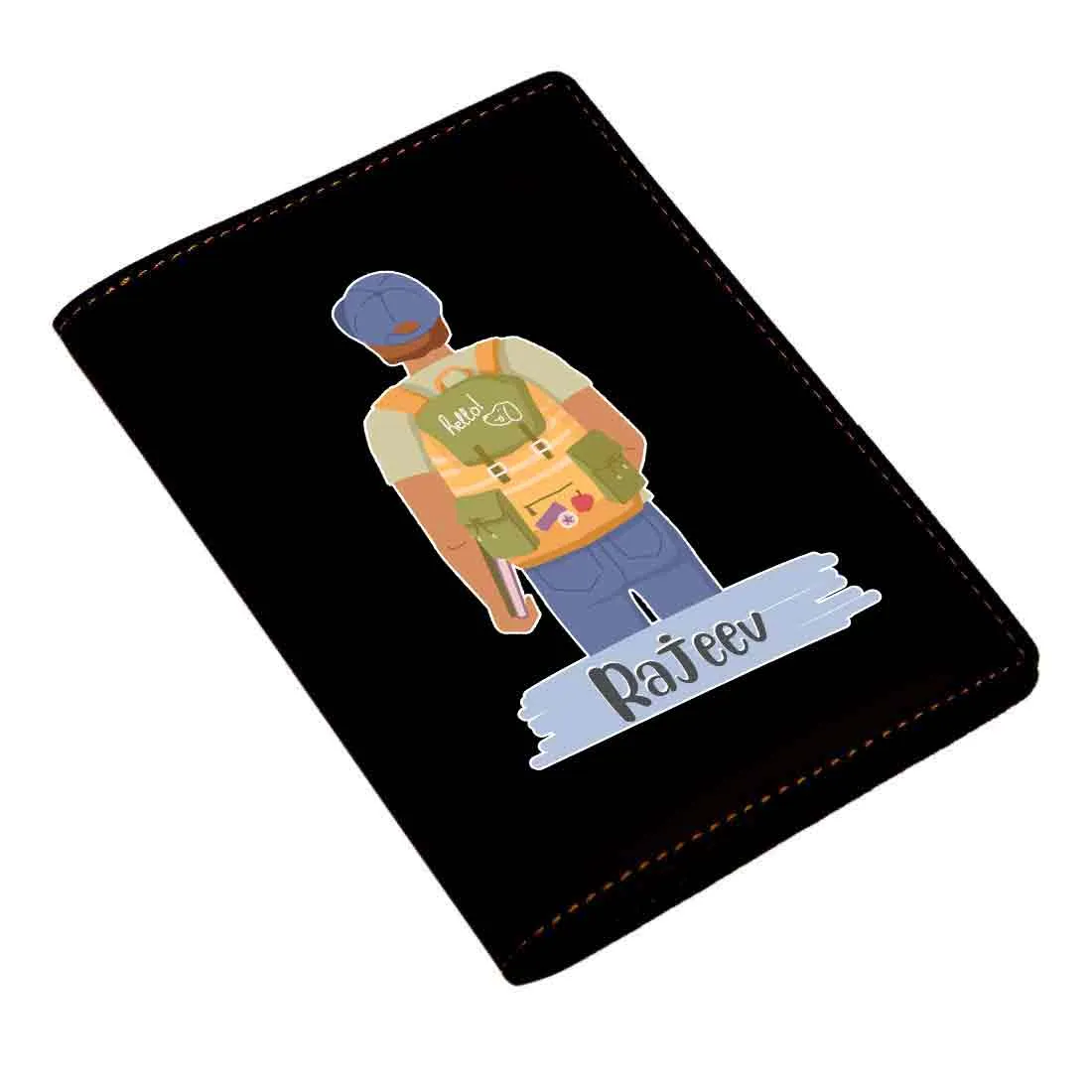 Passport Holder for Men PU Leather Custom Covers for Passports