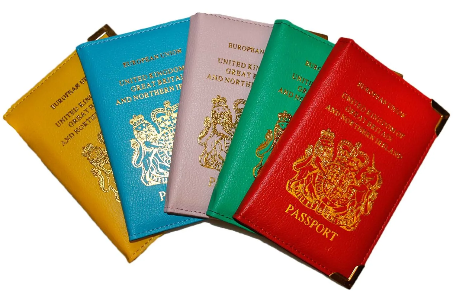 Passport Holder PU Leather Cover - 50 Pieces