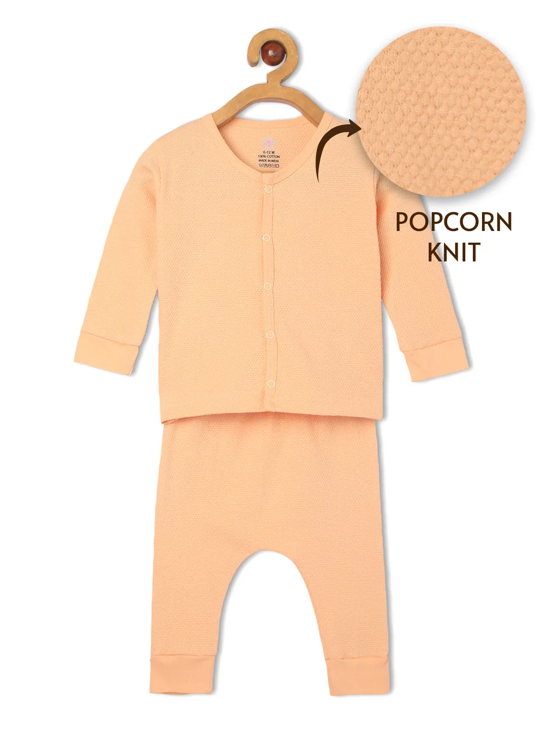 Pastel Orange Infant Set