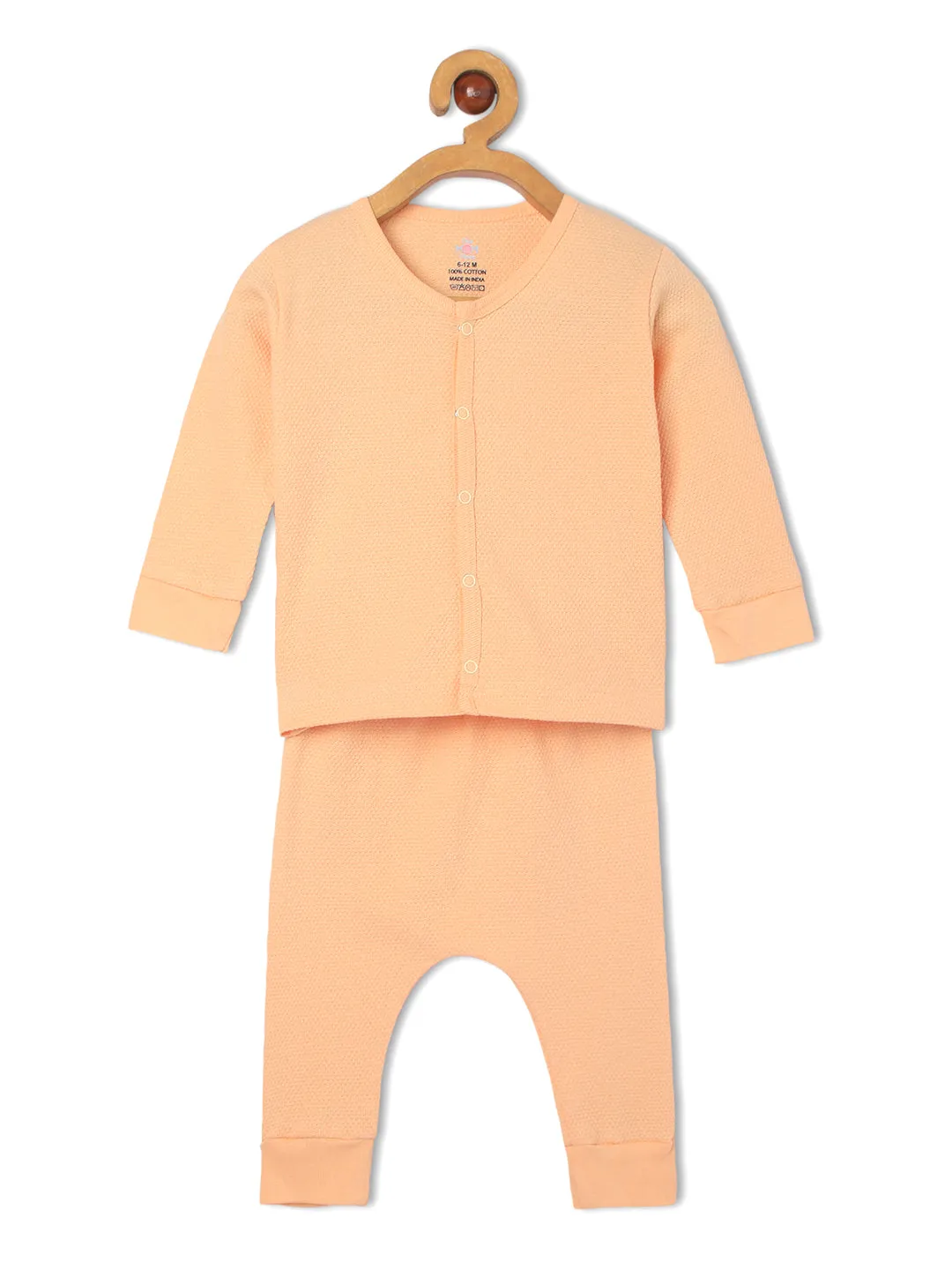 Pastel Orange Infant Set